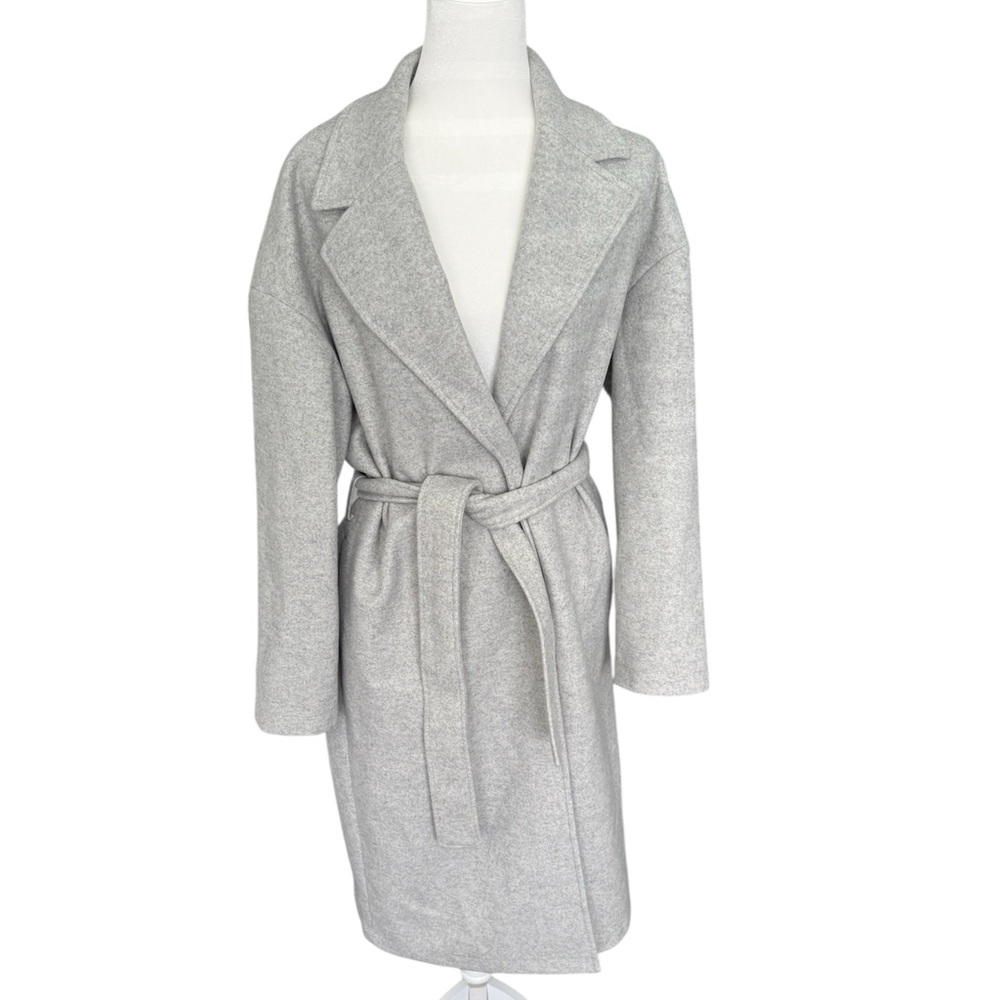NWOT! Women’s Joie Heather Grey Long Duster Wrap Robe Coat | Size M